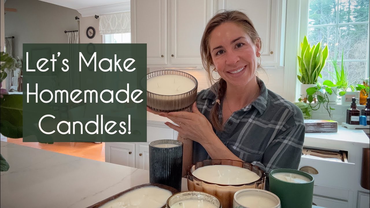 ASMR | Let’s make homemade candles together! 🕯️