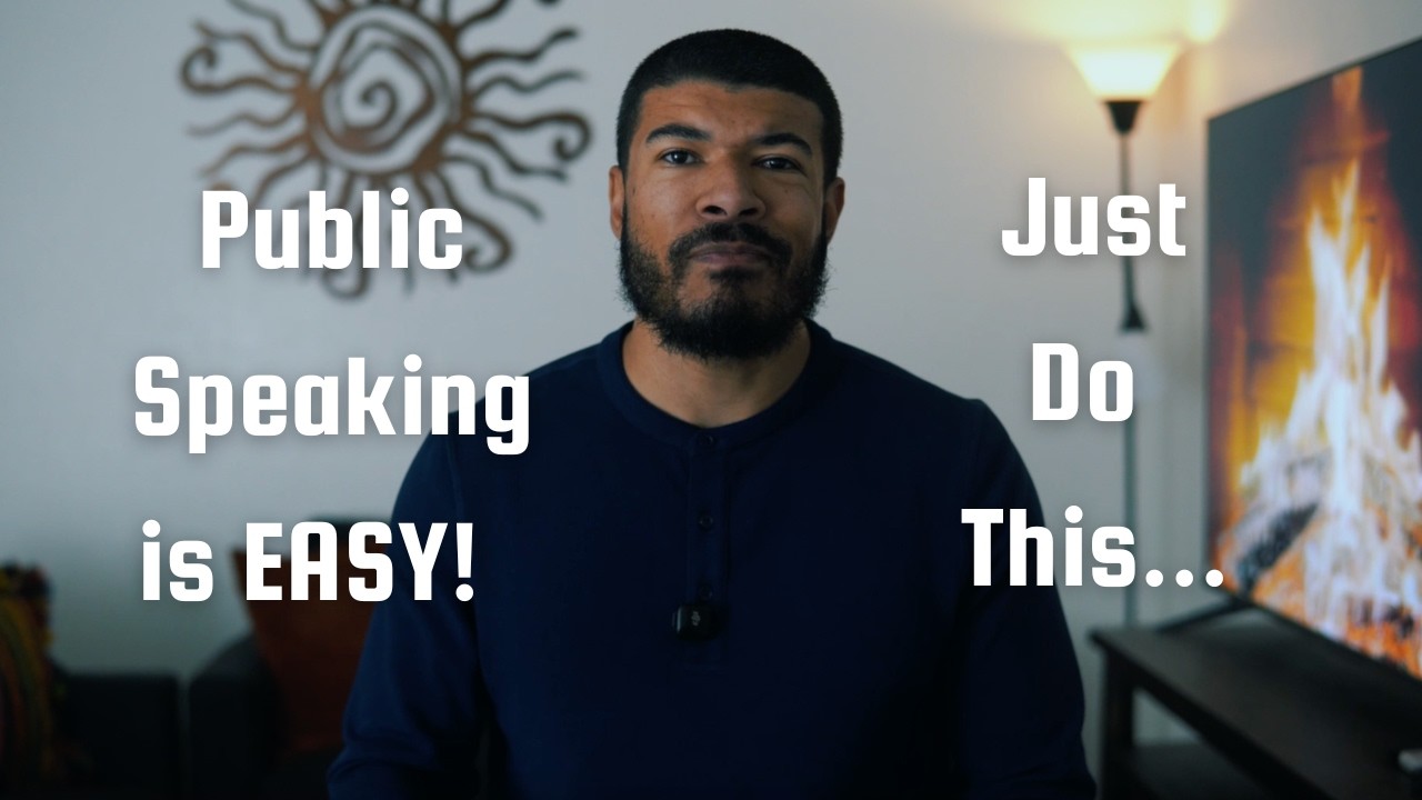 Public Speaking is Actually Easy? Just Do This!