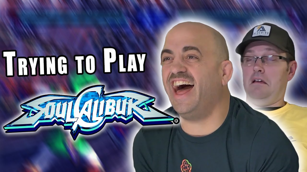 Sucking at Soul Calibur! -  Neighbor Nerds HIGHLIGHTS!