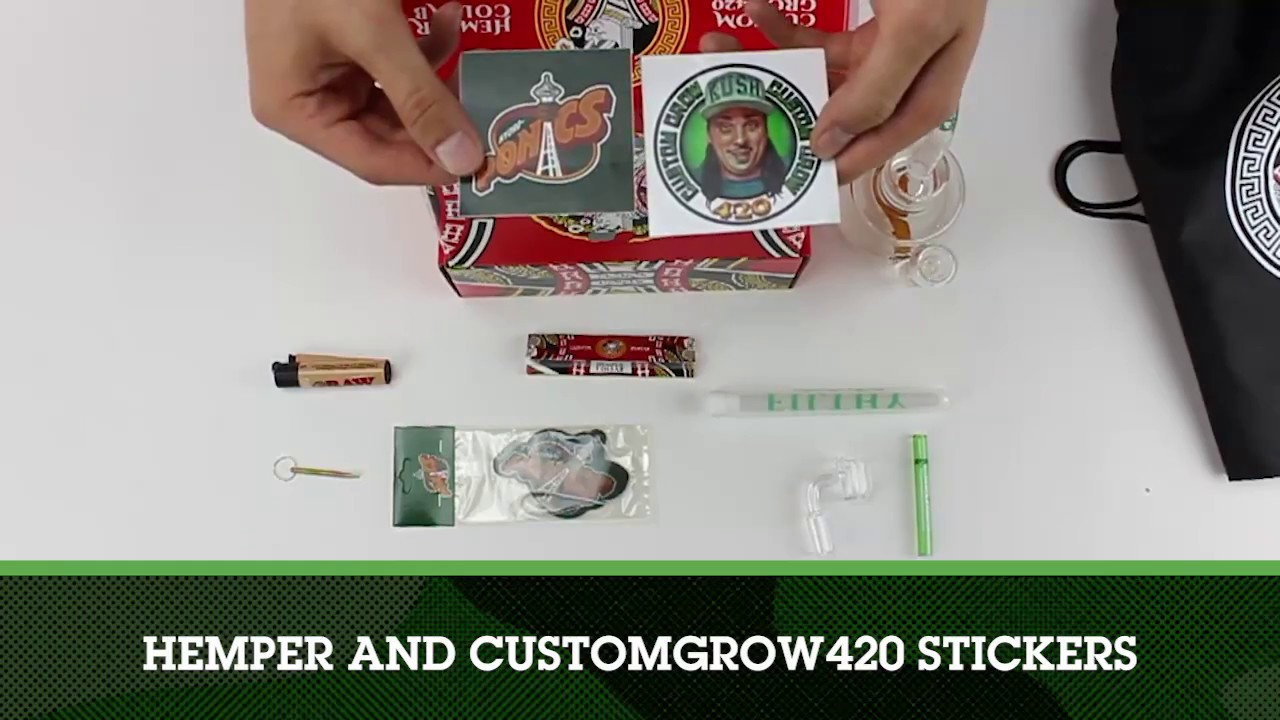 HEMPER Unboxing | Customgrow420 August Box