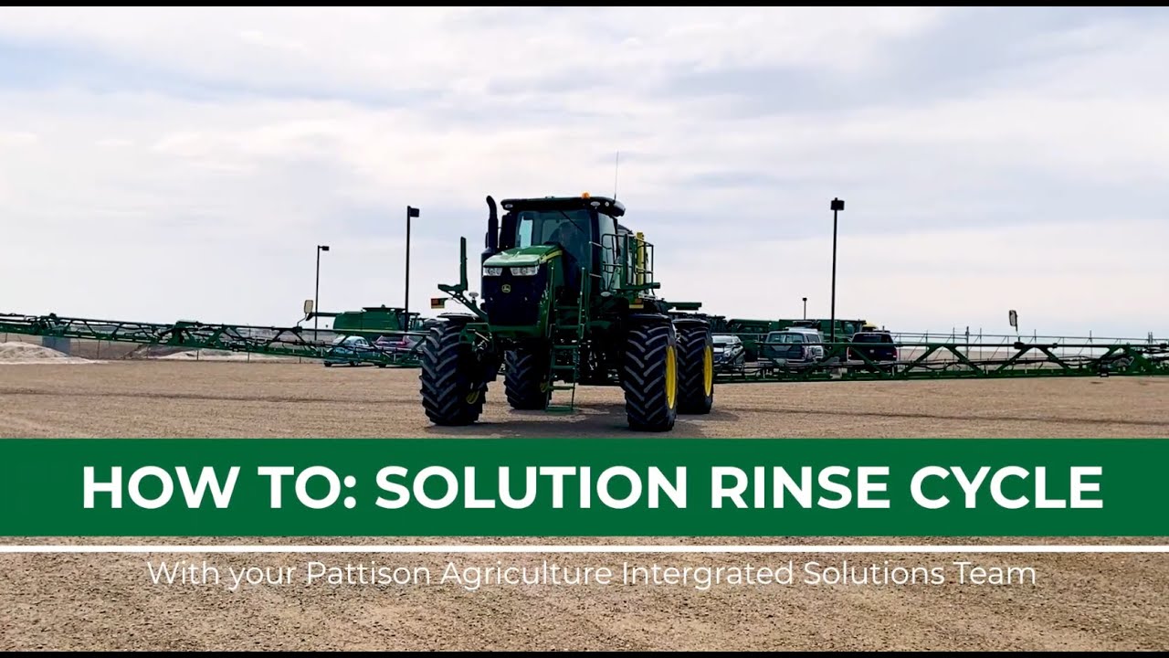 How To: Solution Rinse Cycle