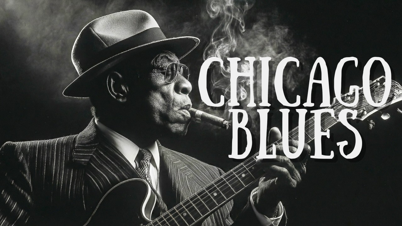 Chicago Blues for Sleep & Study – Gentle Slow Guitar, Vol. 145