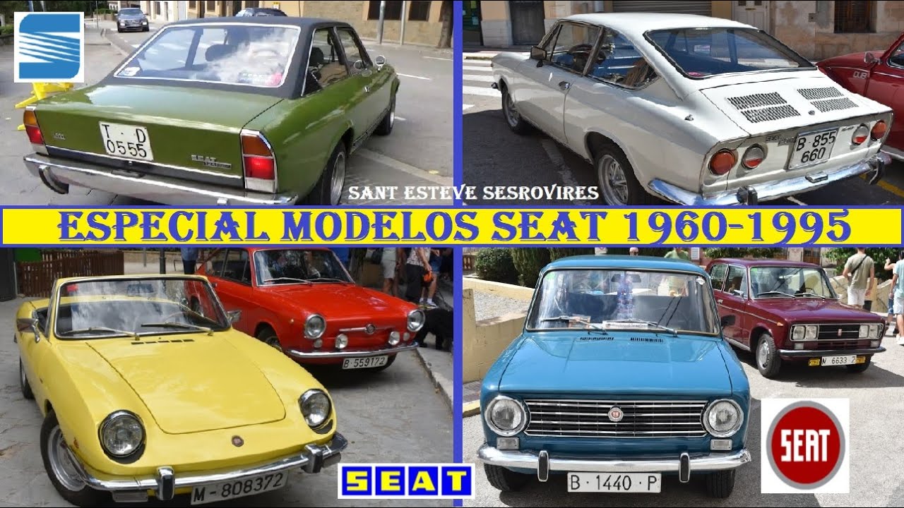 ✅Especial Seat 1960-1995. Revisión y detalles de varios modelos. #seatclasicos