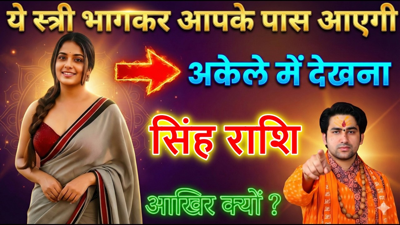 सिंह राशि यह स्त्री अपने घर से भागकर आपके पास आएगी