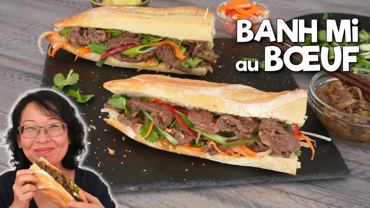 Banh Mi au Bœuf : Le Sandwich Vietnamien Ultime !