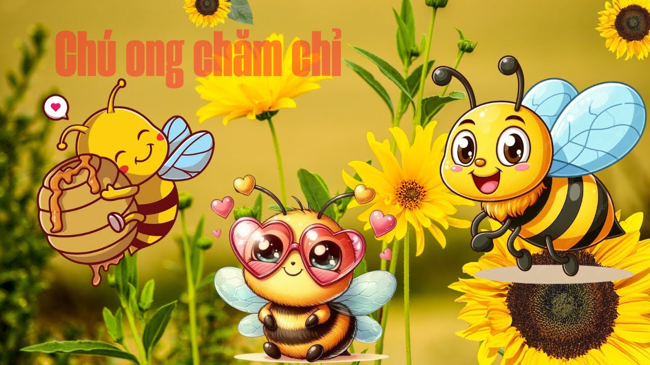 Chú Ong Chăm Chỉ 🐝 |Thế Giới Động Vật | Chị Ong Nâu Nâu | Truyện Cho Bé Ngủ Ngon | Truyện Cổ Tích