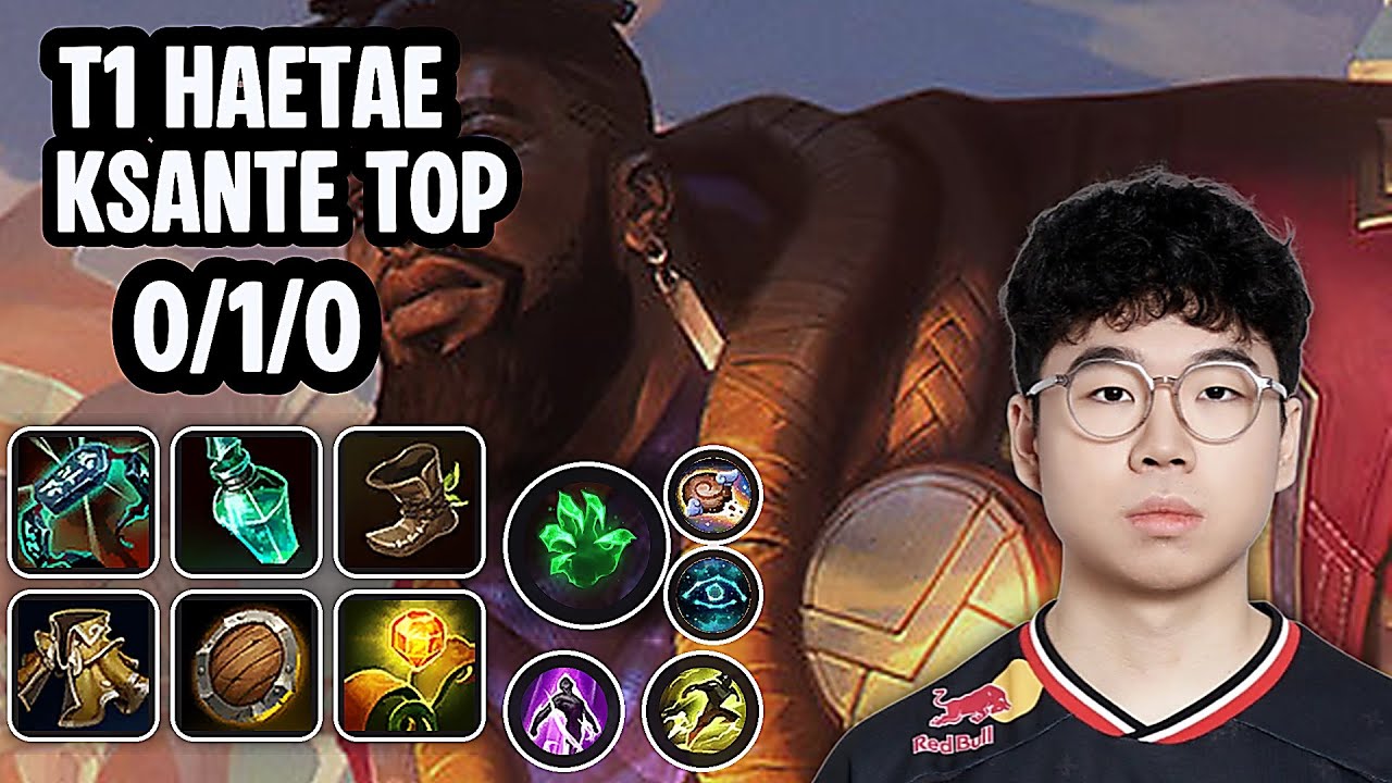 T1 Haetae KSante Top SoloQ Replay 20260222