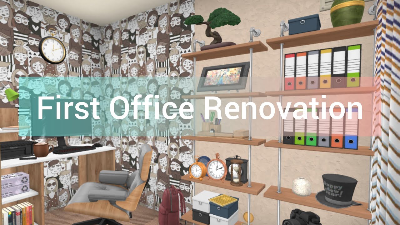 House Flipper mobile, First Office Renovation home tour