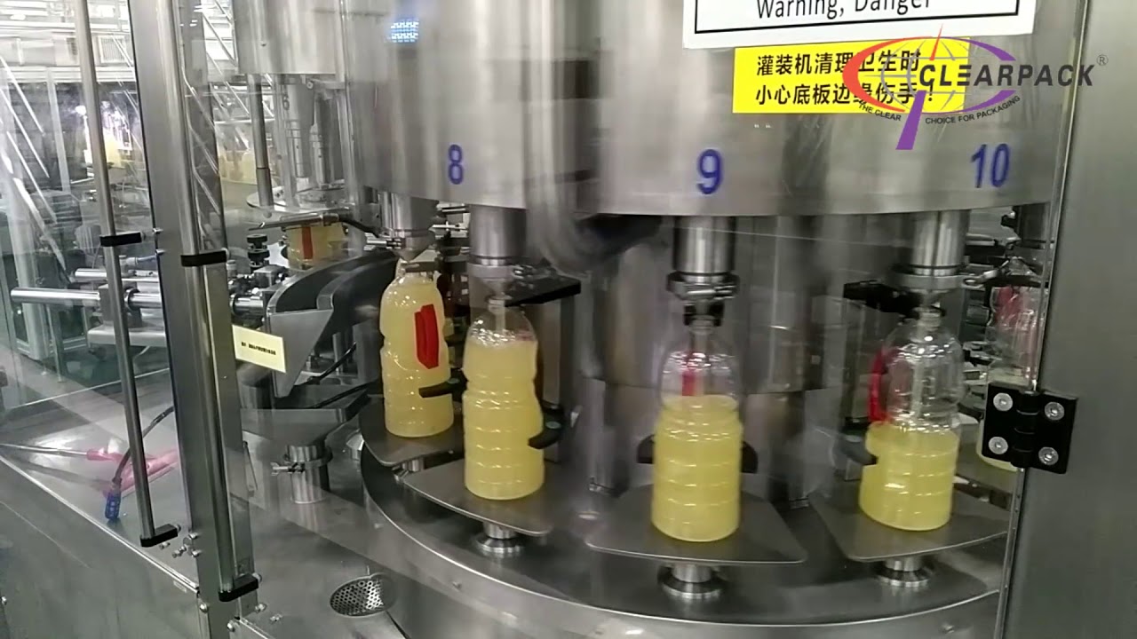 Edible Oil Bottle Filling & Capping Monobloc Machine Manufacturer | Clearpack