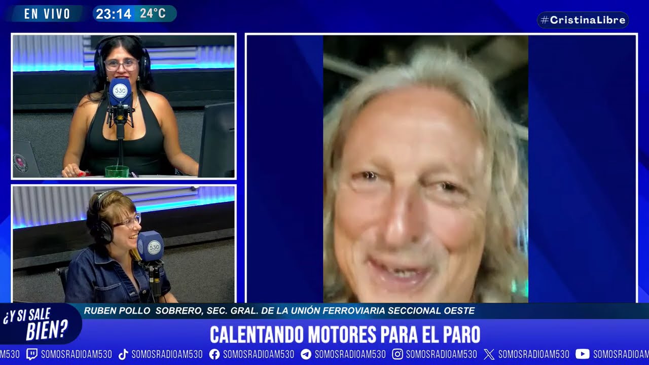 RUBEN POLLO  SOBRERO - CALENTANDO MOTORES PARA EL PARO - ¿Y SI SALE BIEN? - AM530