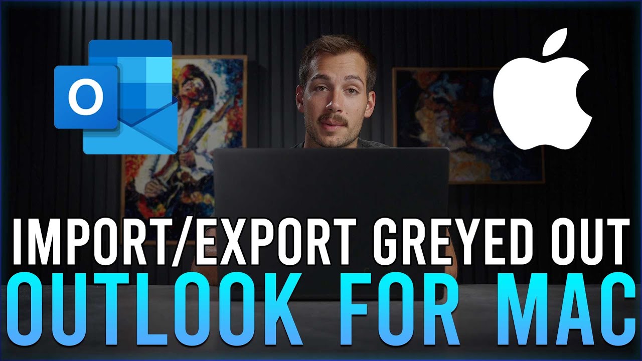 Импорт/экспорт Outlook недоступен на Mac?