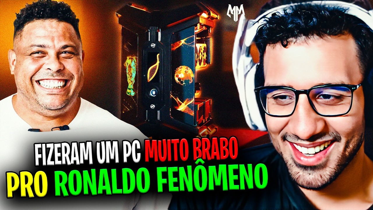🚨 O NOVO PC DO RONALDO FENÔMENO! ABSOLUT REAGE E COMENTA SOBRE