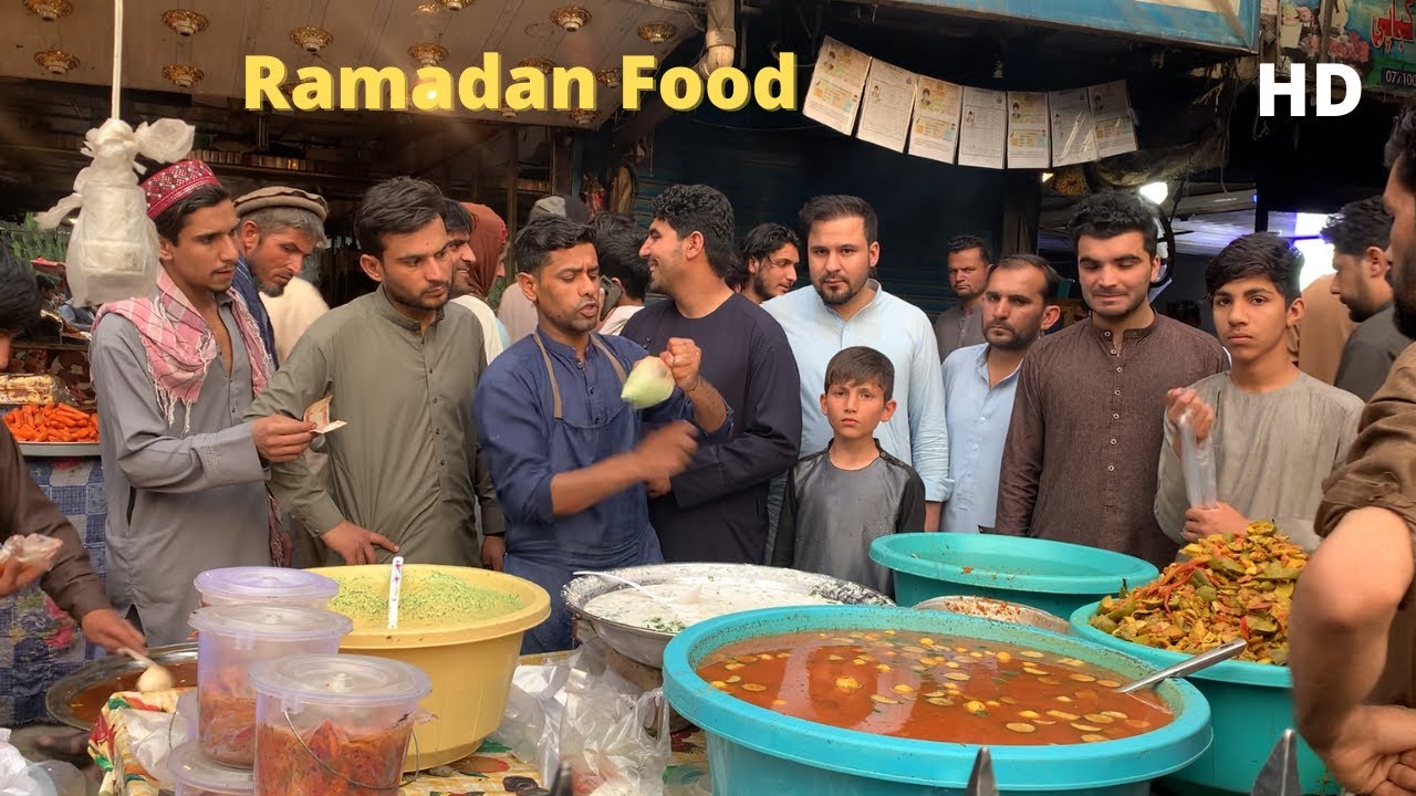 Ramadan Street food in AFghanistan | Iftar special foods in Jalalabad City | 2022  4K