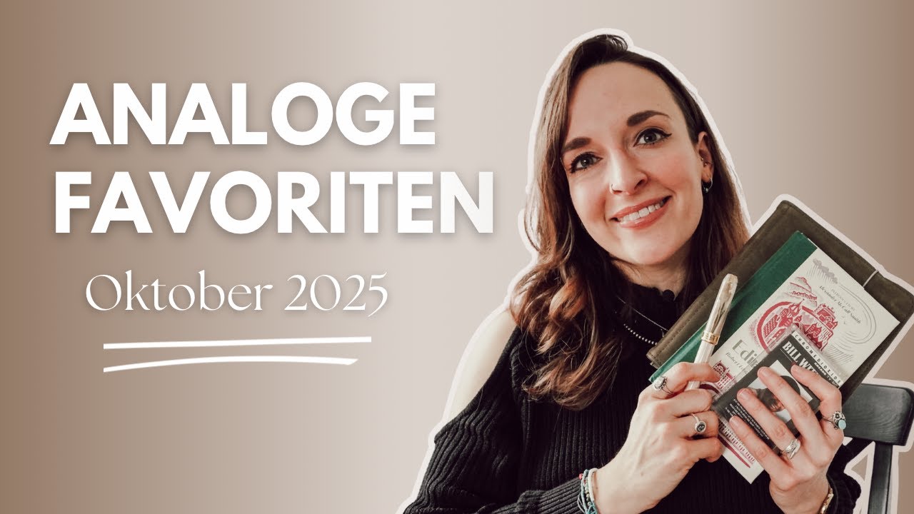 ANALOGE FAVORITEN OKTOBER 2025 🕰️ | Bücher, Journaling, Musik & Alltag 🤎