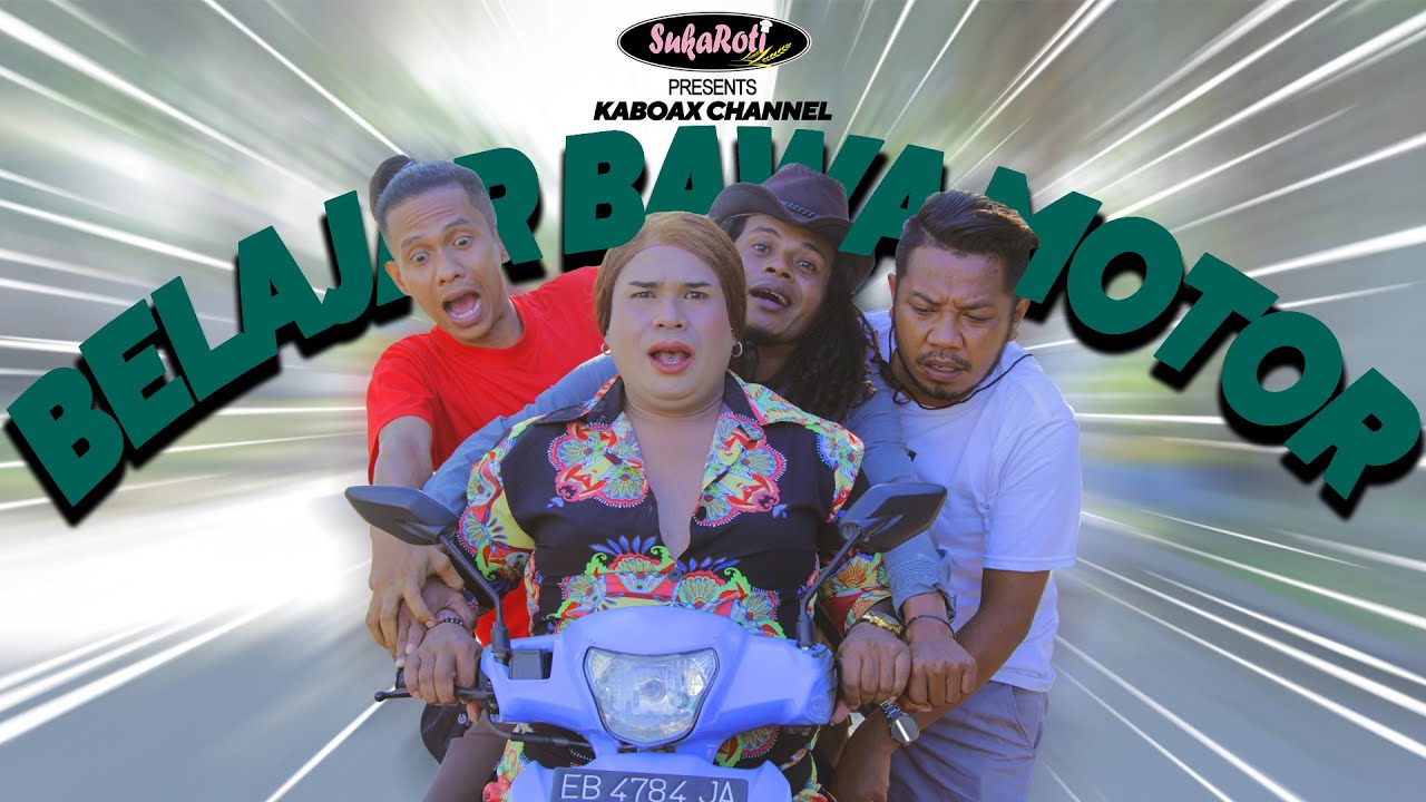 KAMPUNG TAWA ep. BELAJAR BAWA MOTOR ||  Kaboax Katawa Bareng Orang Kupang