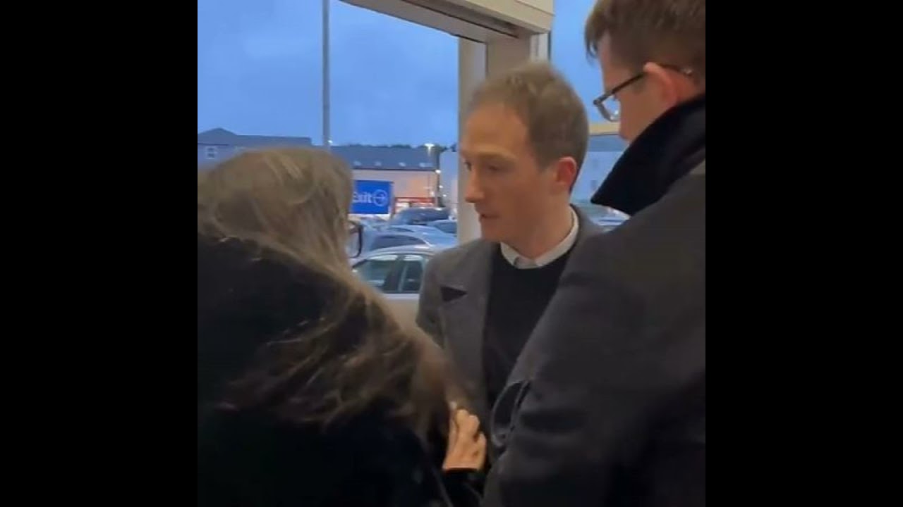 Enoch Burke's family confront Alan Dillon T.D. on Christmas Eve at Tesco, Castlebar EP#255