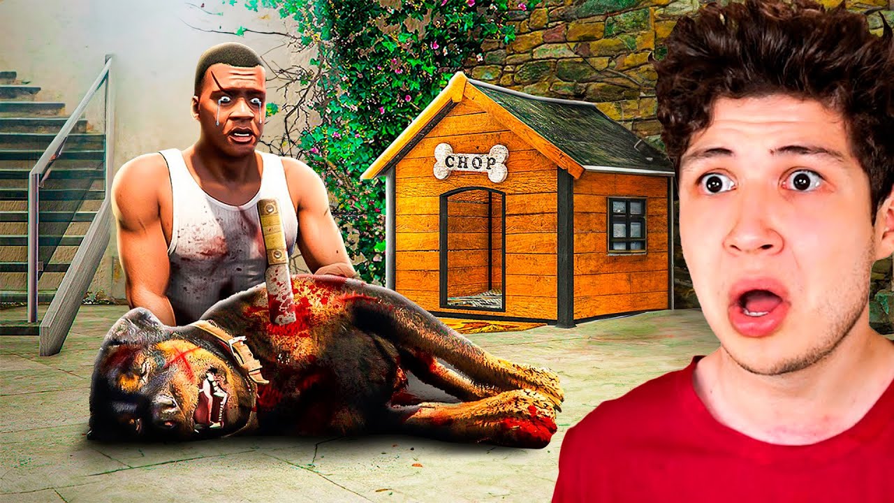 ¿FRANKLIN MATÓ a CHOP en GTA 5? 🐶🔪 (Mods)