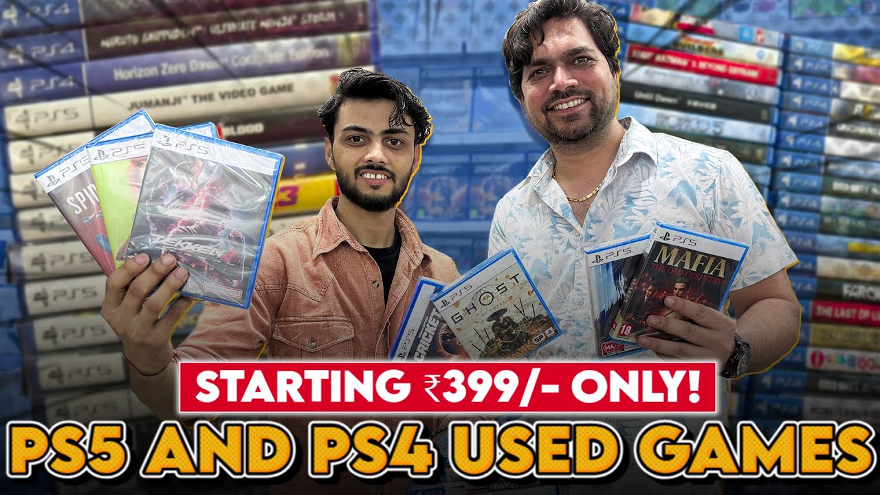 PS5 And PS4 Used Games Cheapest Prices & New Stock|Xtro Shop|Vlog220