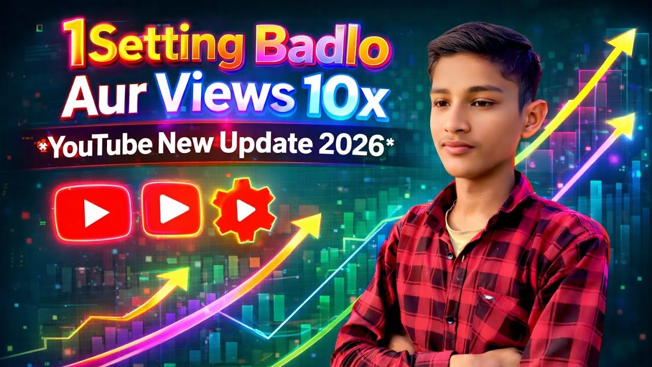 1 setting बदलते ही views 10x yt studio सेटिंग करते ही views की बारिस होगी 1 setting for yt studio