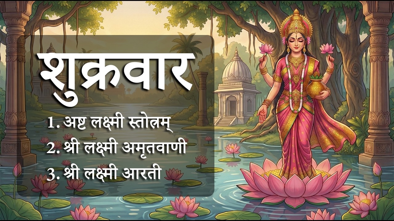 Daily Bhakti - शुक्रवार (Friday) - माँ लक्ष्मी (Maa Lakshmi)