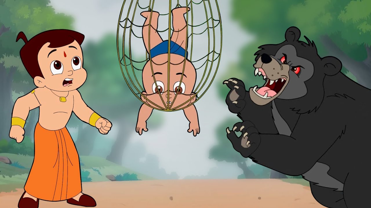 Chhota Bheem - Raju VS Wild Beast | जंगली गोरिल्ला का डर | Stories for Children in Hindi