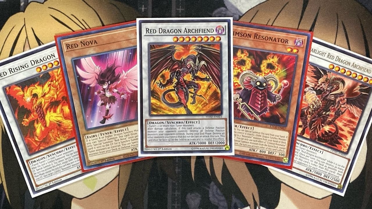 My Red Dragon Archfiend Yugioh Deck Profile for November 2020