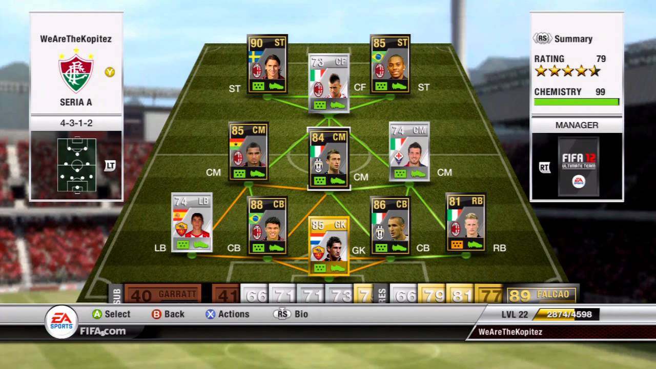 Squad Builder - Inform Zlatan !