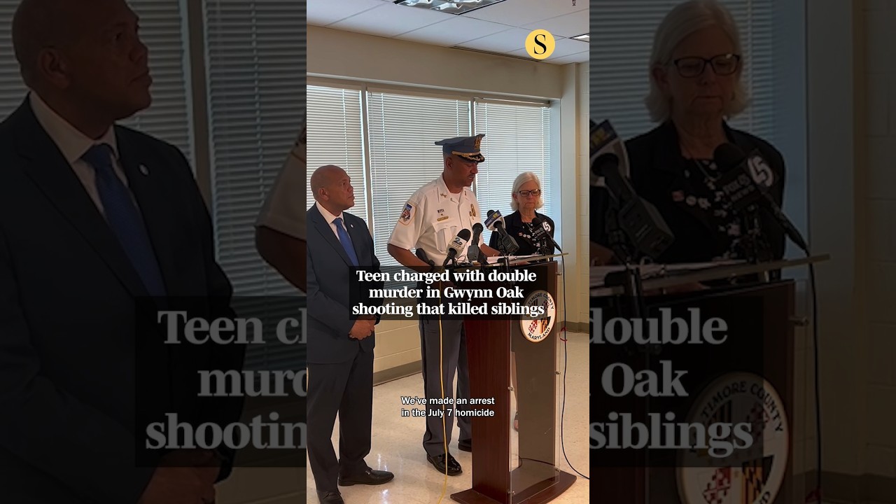 Teen charged with double murder in Gwynn Oak shooting that killed siblings