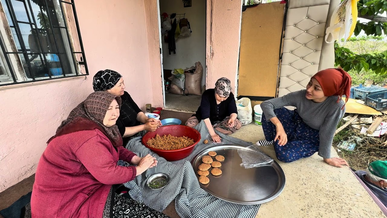 ETLİ KÖFTE YAPTIK / KÖY VLOG