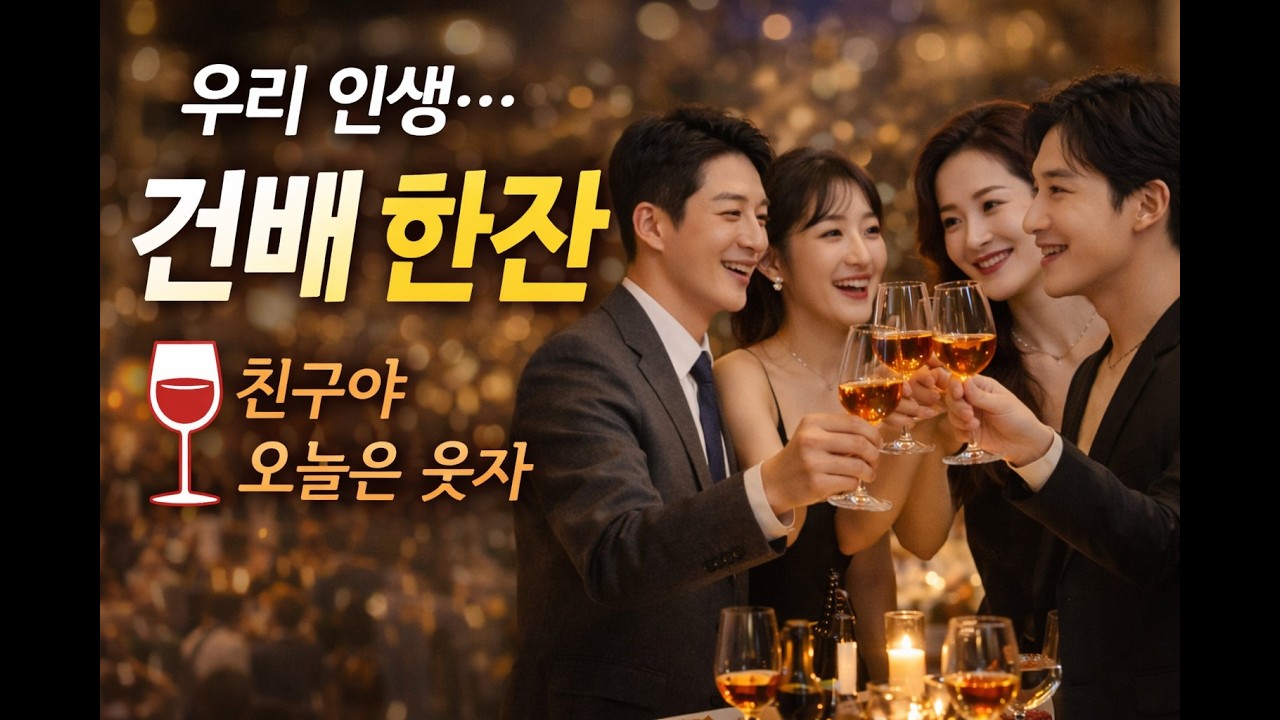 우리 인생 건배 한잔!