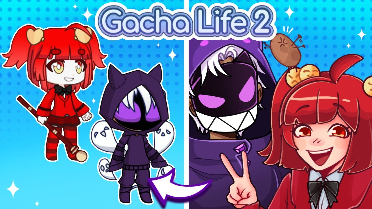 Sunny CRIOU a Batatinha e o Yuyu da Turma no Gacha Life 2