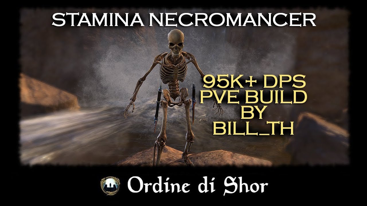 Harrowstorm| Necromancer Stamina| PvE build by @Bill_TH