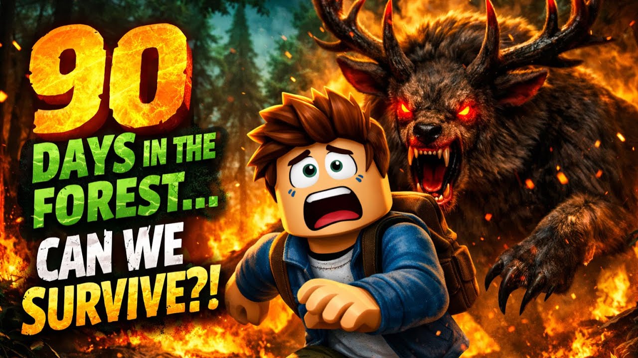 90 Days in the Forest… Can We Survive? 😱