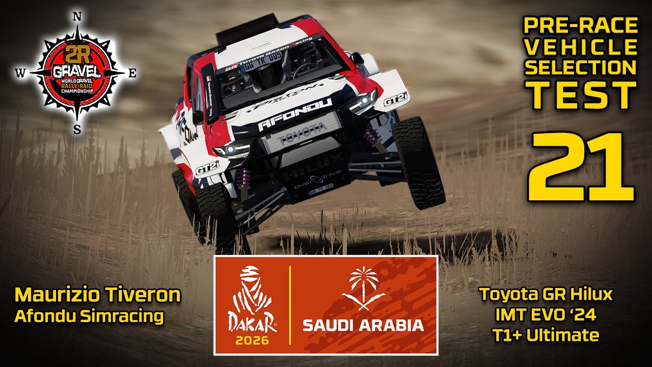 RW Gravel Dakar 2026 - TEST ::: Toyota GR Hilux IMT EVO '24