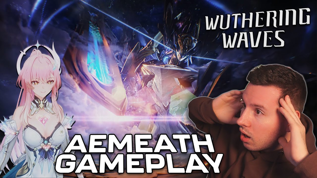 THESE ANIMATIONS! 😳🔥  AEMEATH *Official Leak* Gameplay REACTION! ✅ [Wuthering Waves]