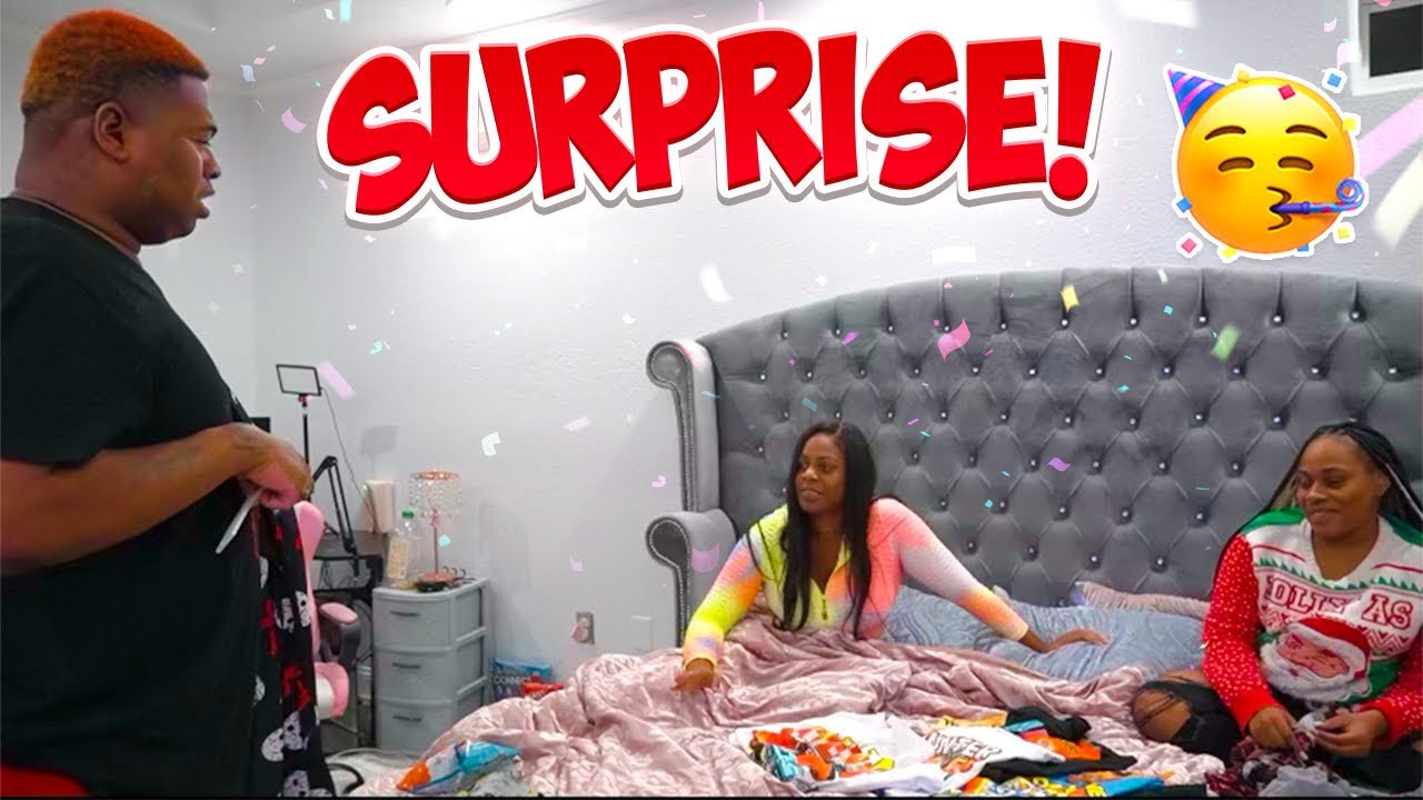 WE SURPRISED TERON WITH GIFTS TO CHEER HIM UP
