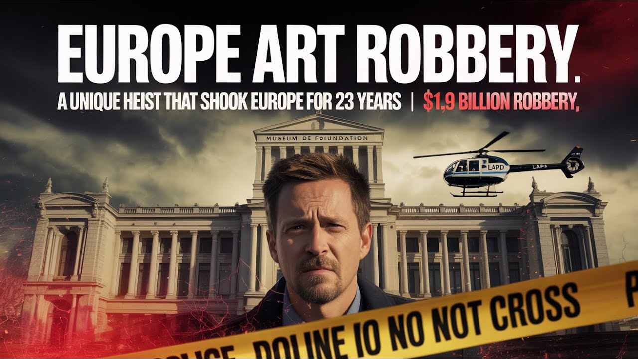 EUROPE ART ROBBERY | A Unique Heist That Shook Europe for 23 Years | $1.9 BILLION ROBBERY