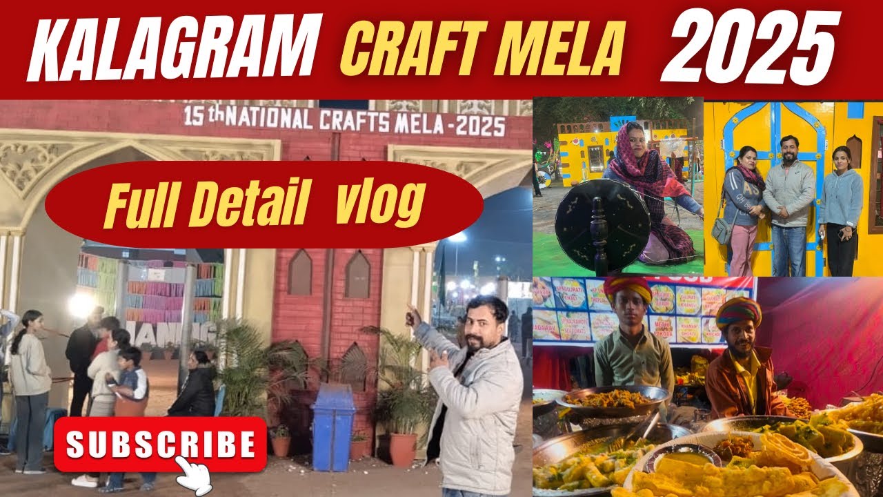 Kalagram Craft Mela 2025 Vlog | Food | Punjabi Virsa | Chandigarh Panchkula Mela 