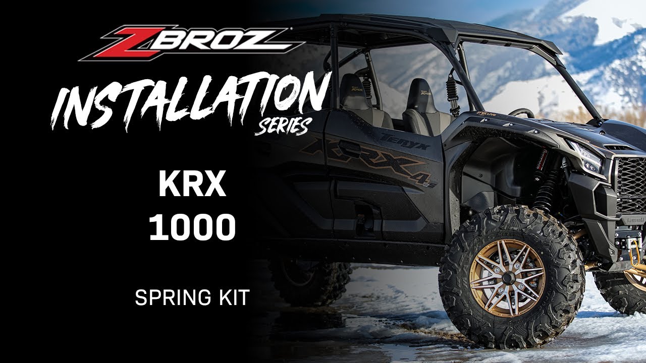 KRX 1000 4 Seat Zbroz Spring Kit Install with Nate