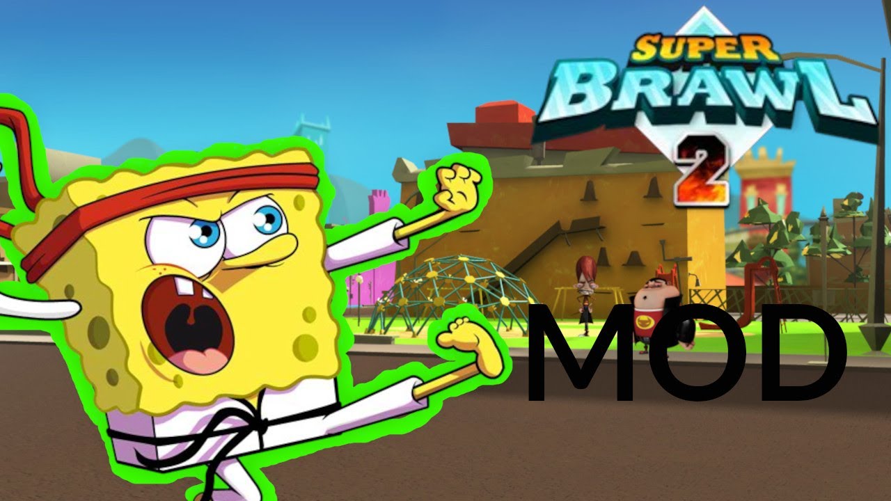 Super Brawl 2 [Mod] SURVIVAL | Classic SpongeBob