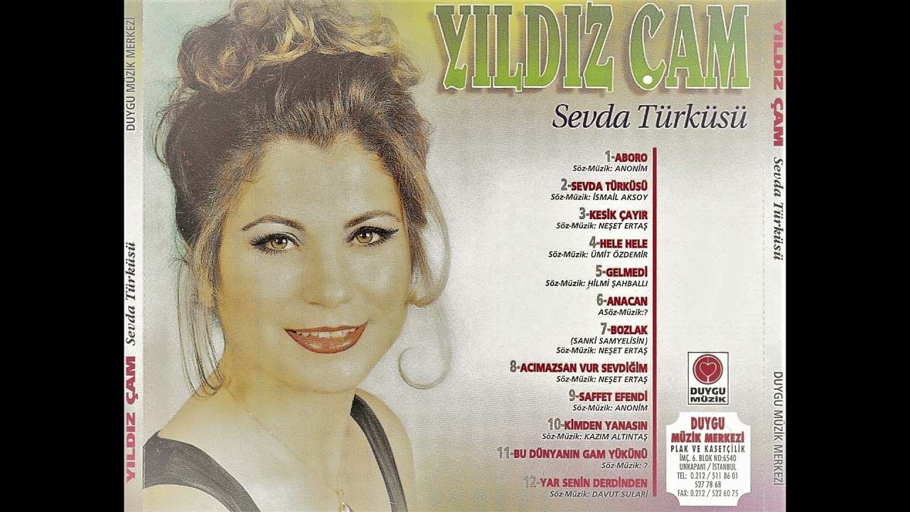 YILDIZ ÇAM _ YAR SENİN DERDİNDEN DERBEDER OLDUM