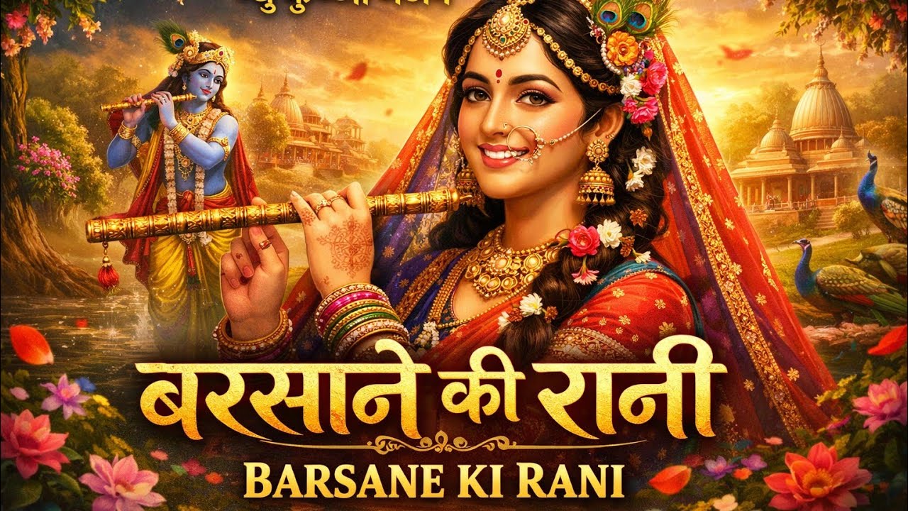 🌞Barsaane Ki Rani 🎵🕉️ | Soulful Radha Bhajan 2026 | New Krishna Bhajan  