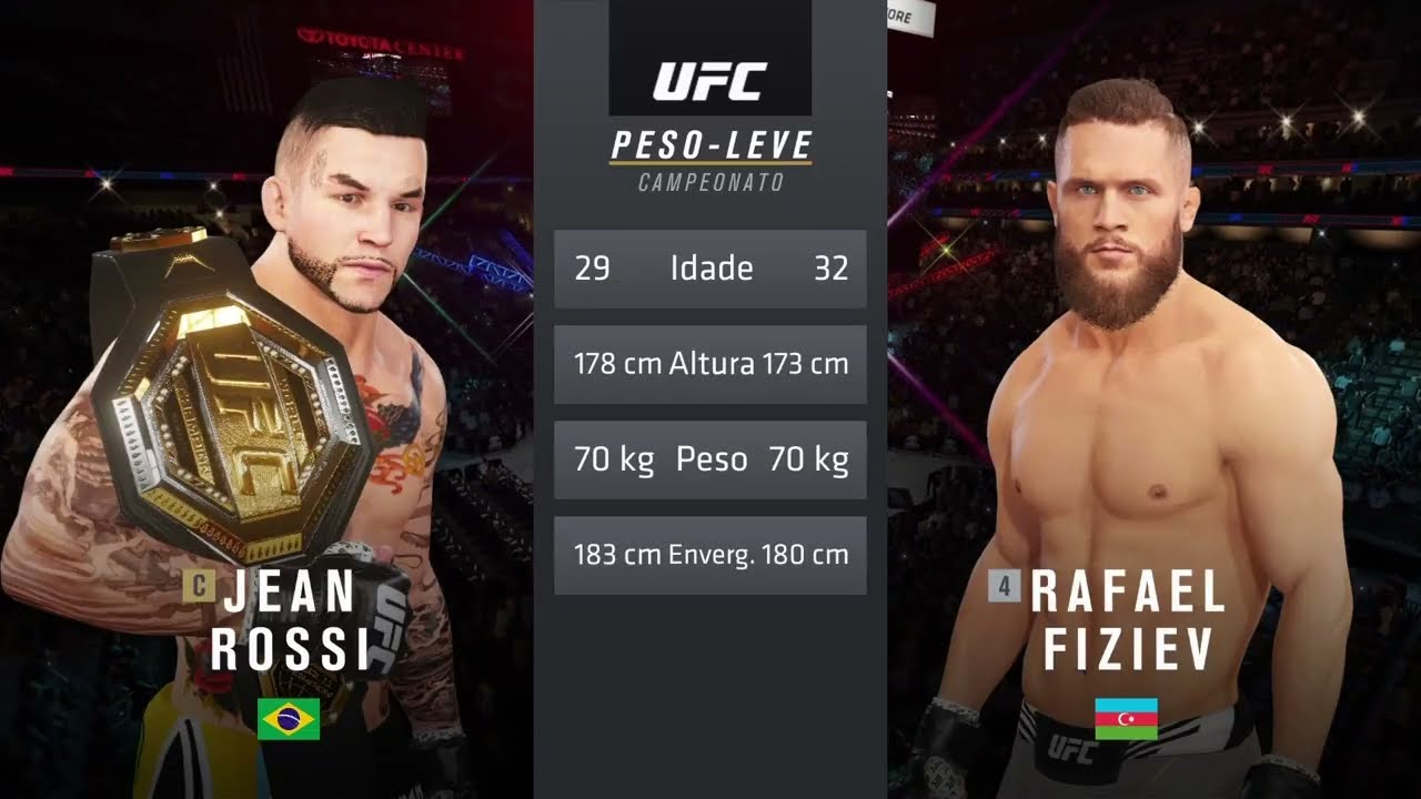 DEFESA DO TÍTULO- MODO CARREIRA (UFC 4)- PS4