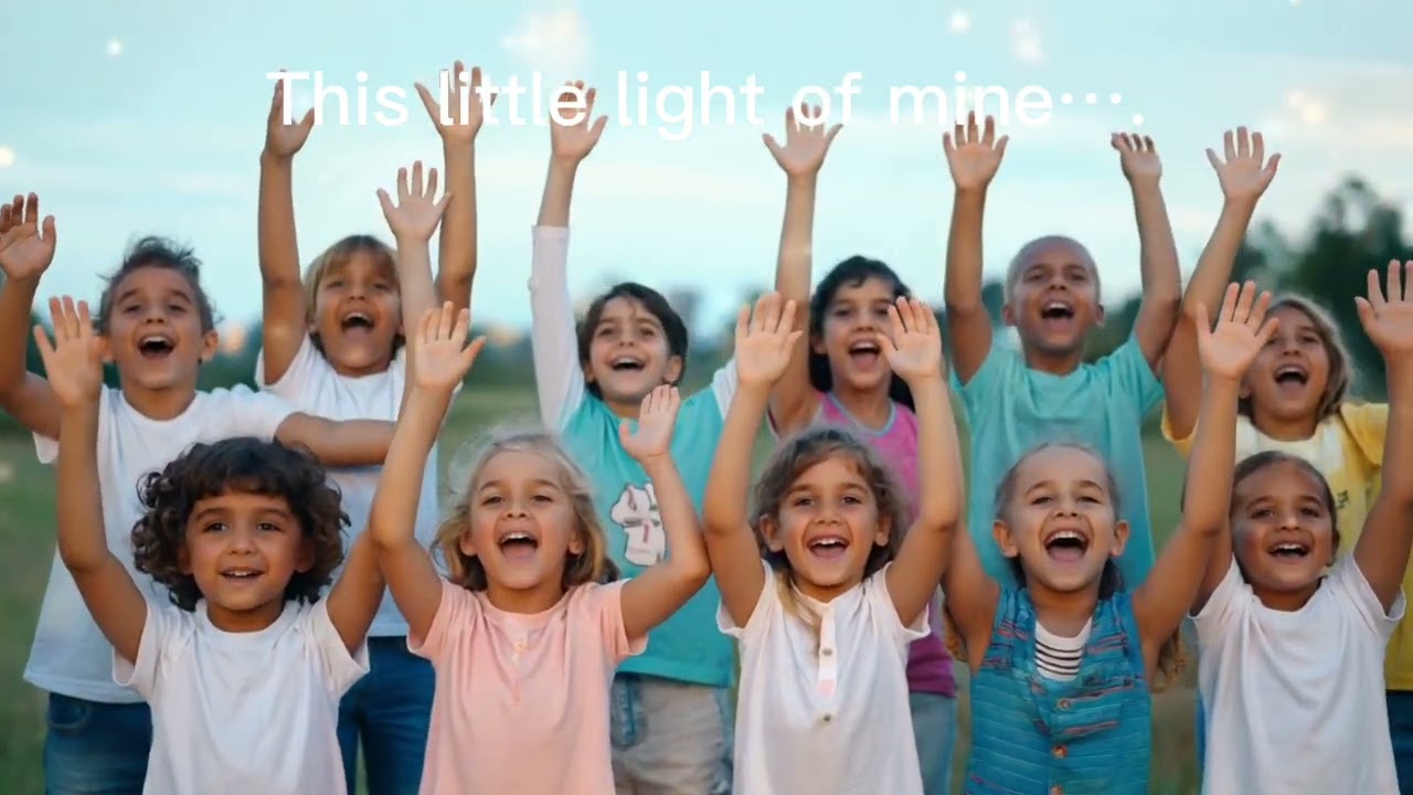 This Little Light of Mine | Christian Kids Worship Song | Kids Praise & Dance ⁠@BibleStoriesFunKids 