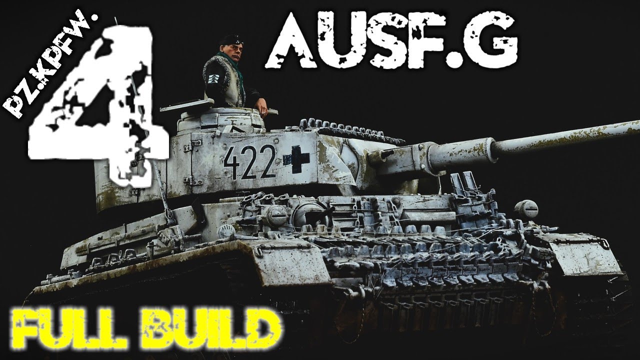 GERMAN WAR MACHINE - Pz.IV Ausf.G in 1/35 scale - FULL BUILD