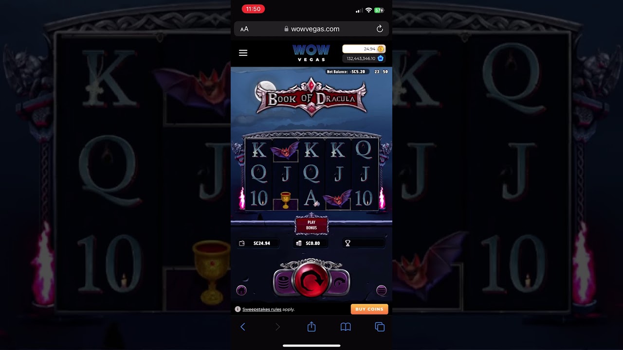WOW Vegas Casino / 80 cent spins , insane win 🏆 #casino #wowvegas #vegas