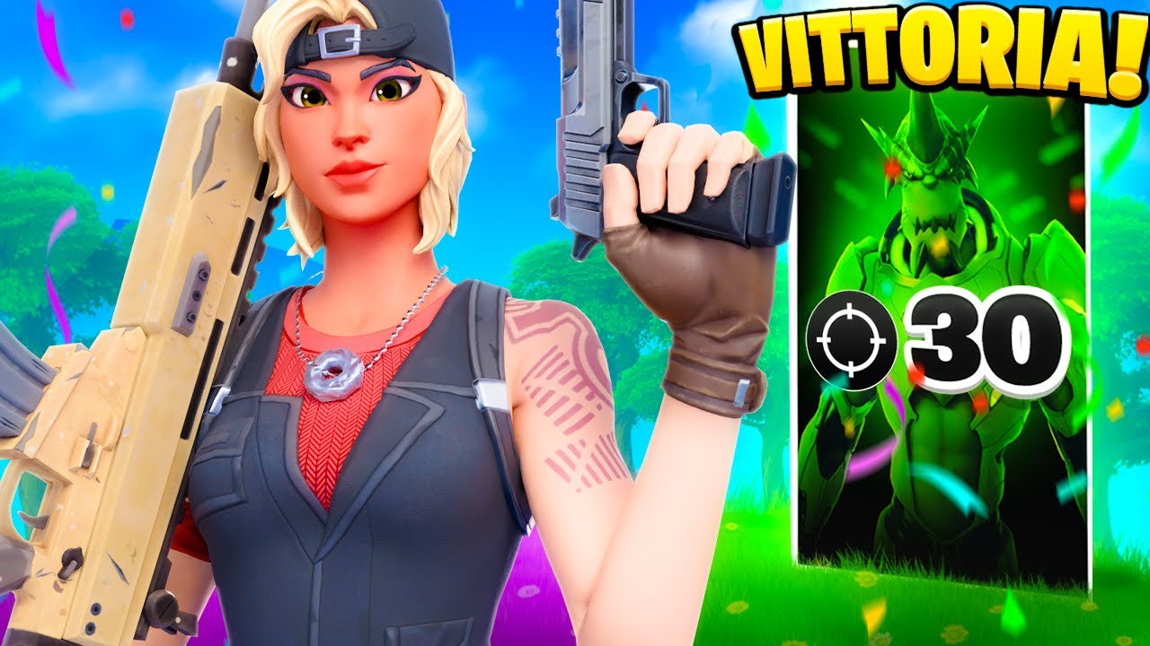 VITTORIA ASSURDA CON 30 KILLS NEL TORNEO FNCS IN TRIO?! Fortnite ITA