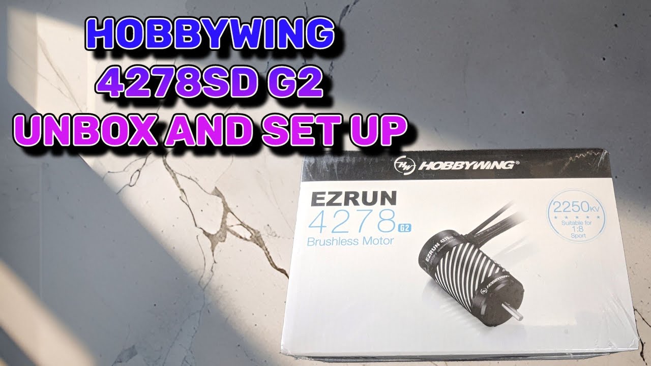 Hobbywing Ezrun 4278SD G2 motor
