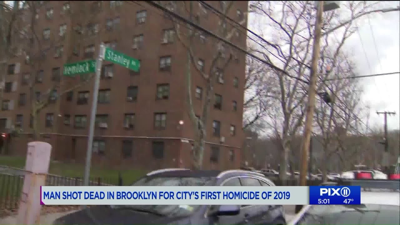 Brooklyn man fatally shot in NYC`s first homicide of 2019