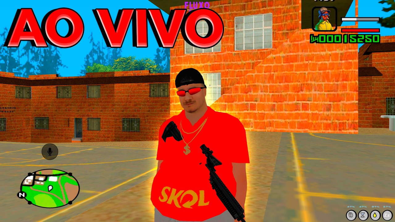 LIVE ON GTA SAMP - RECRUTANDO OS INSCRITOS PARA A TROPA DO GORDAO